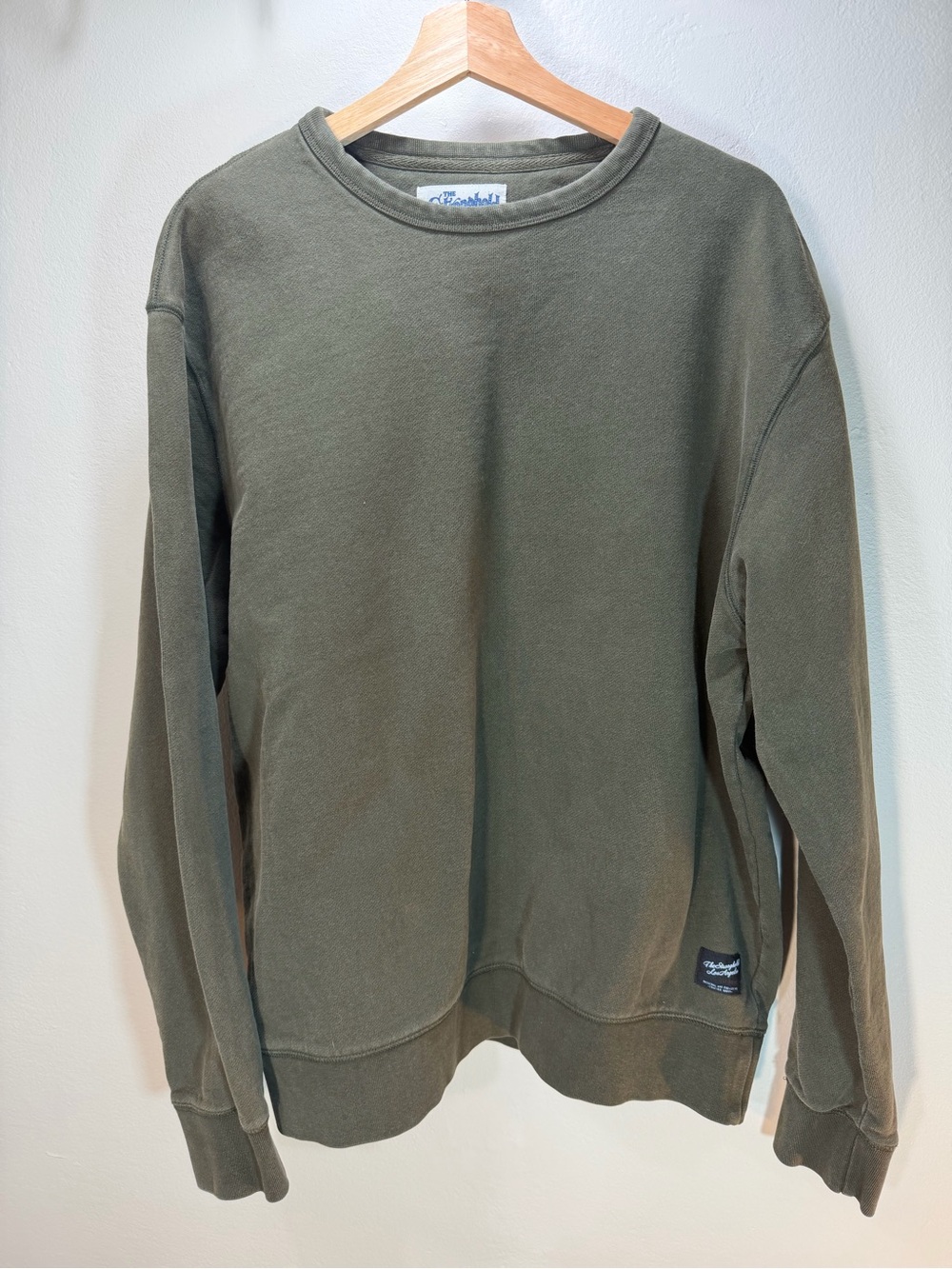 The Stronghold Olive Crewneck Sweatshirt - Relaxed Everyday Fit